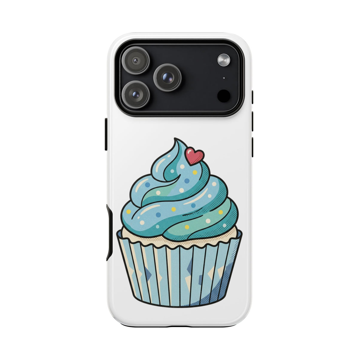 Blue Cupcake Tough Phone Cases