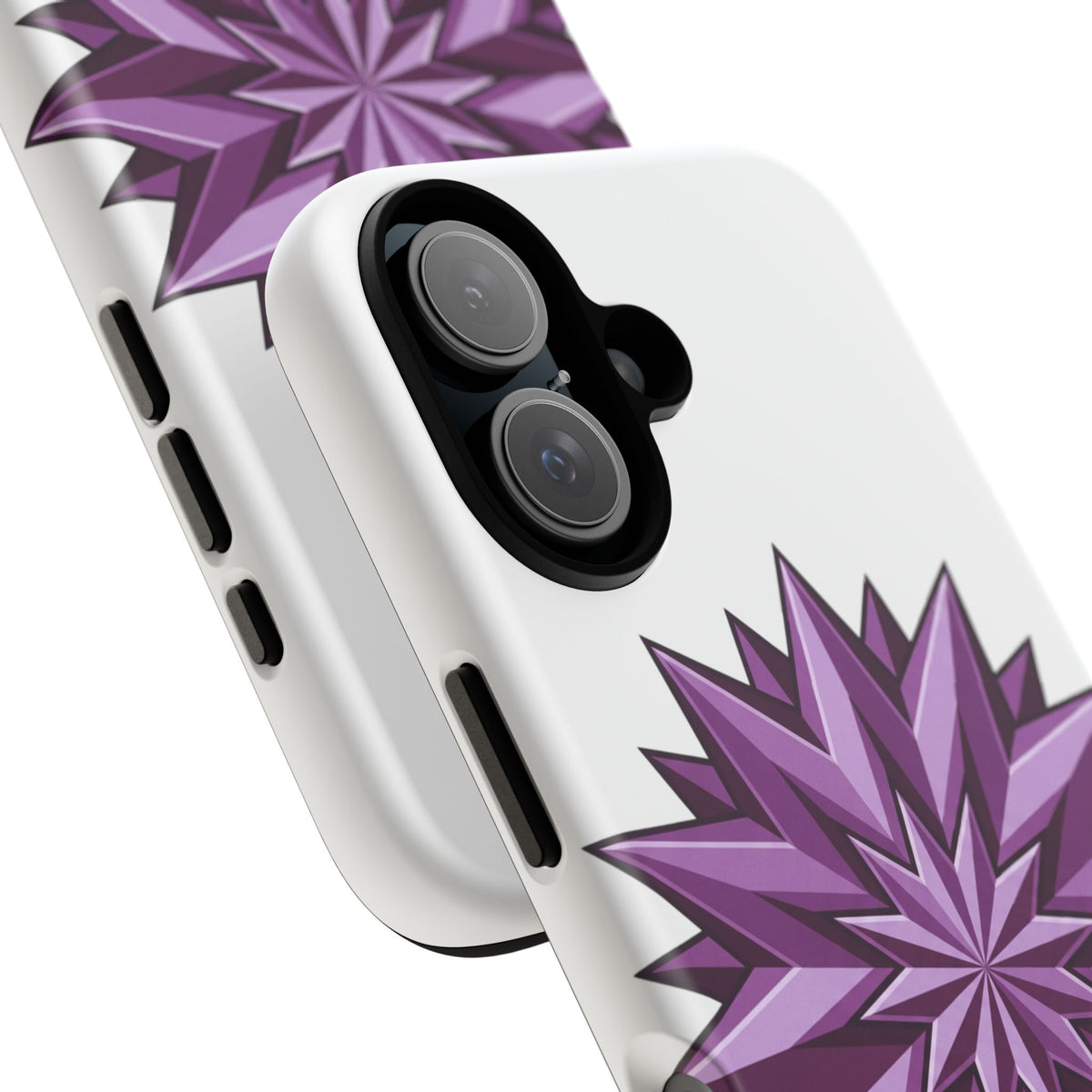 Purple Geometric Star Phone Case
