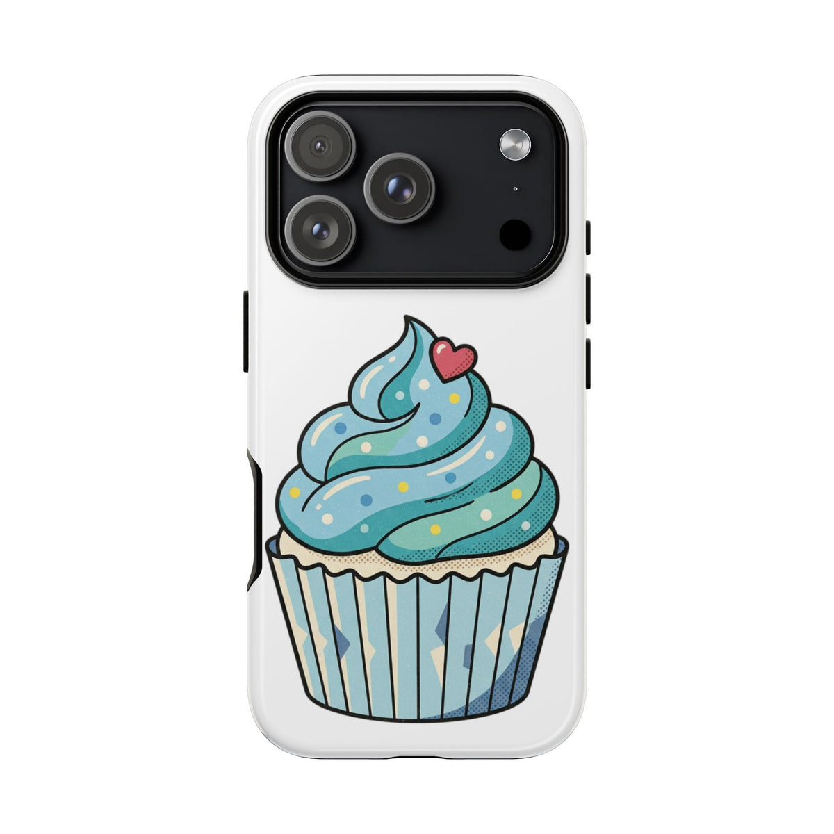 Blue Cupcake Tough Phone Cases