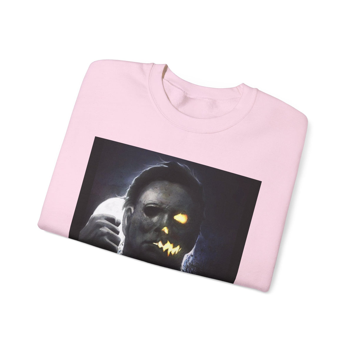 Halloween Michael Myers Mask Crewneck Sweatshirt