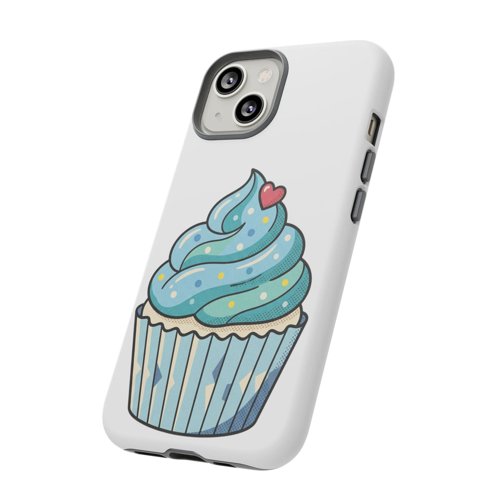 Blue Cupcake Tough Phone Cases