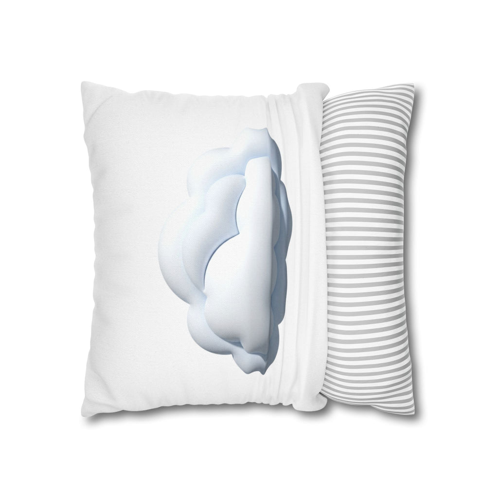 Cloud Throw White Pillowcase — Soft White Cloud Decorative Pillow Cover