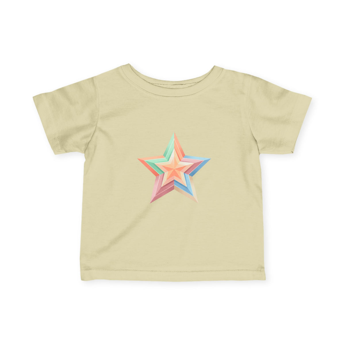 Star Design Infant Fine Jersey Tee