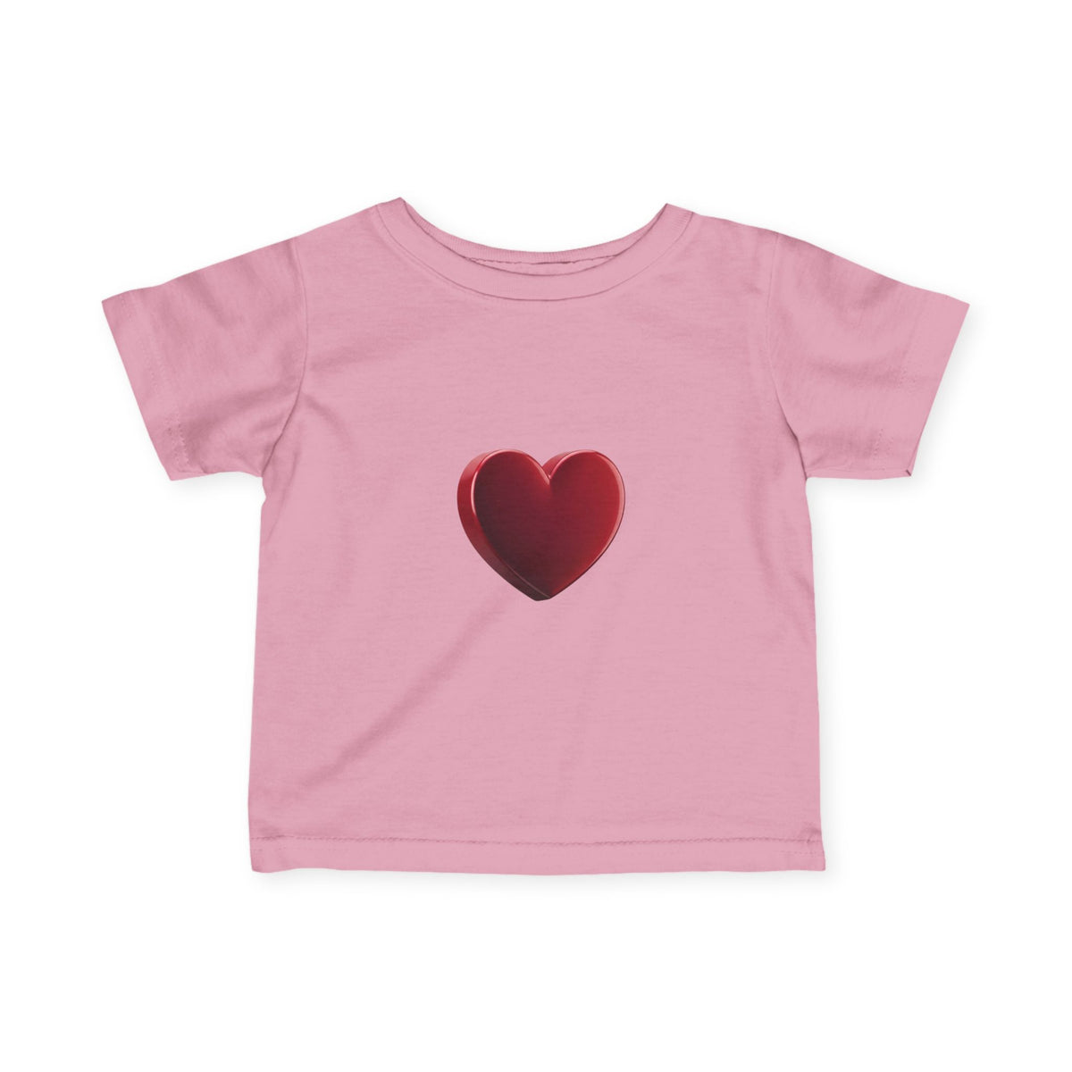 Infant Tee - Red Heart Graphic Baby Shirt