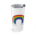 Rainbow Cloud Tumbler 20oz - Insulated Stainless Steel Travel Cup