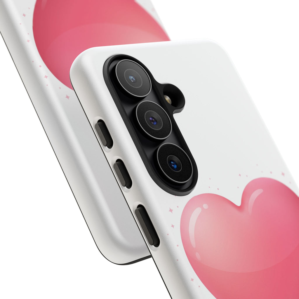 Heart Emoji Tough Case — Cute Pink Heart Phone Case for iPhone & Android