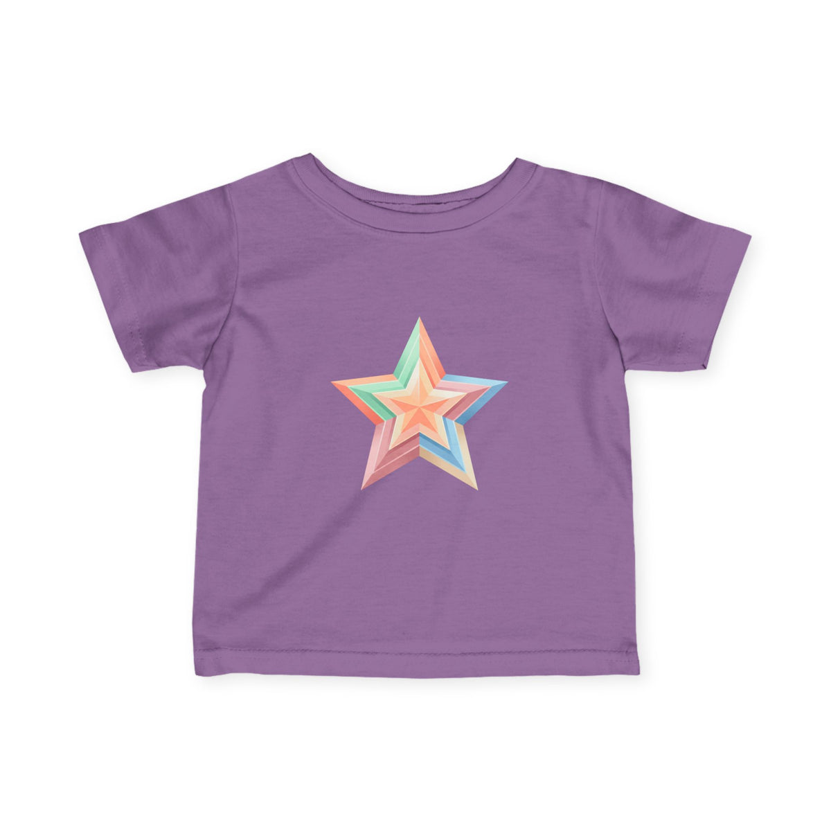 Star Design Infant Fine Jersey Tee
