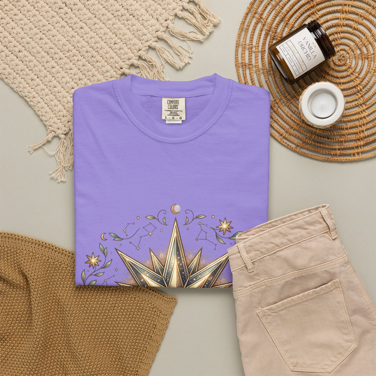 Starburst Unisex Garment-Dyed T-shirt