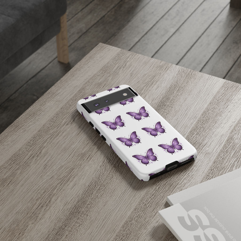 Purple Butterfly Phone Case