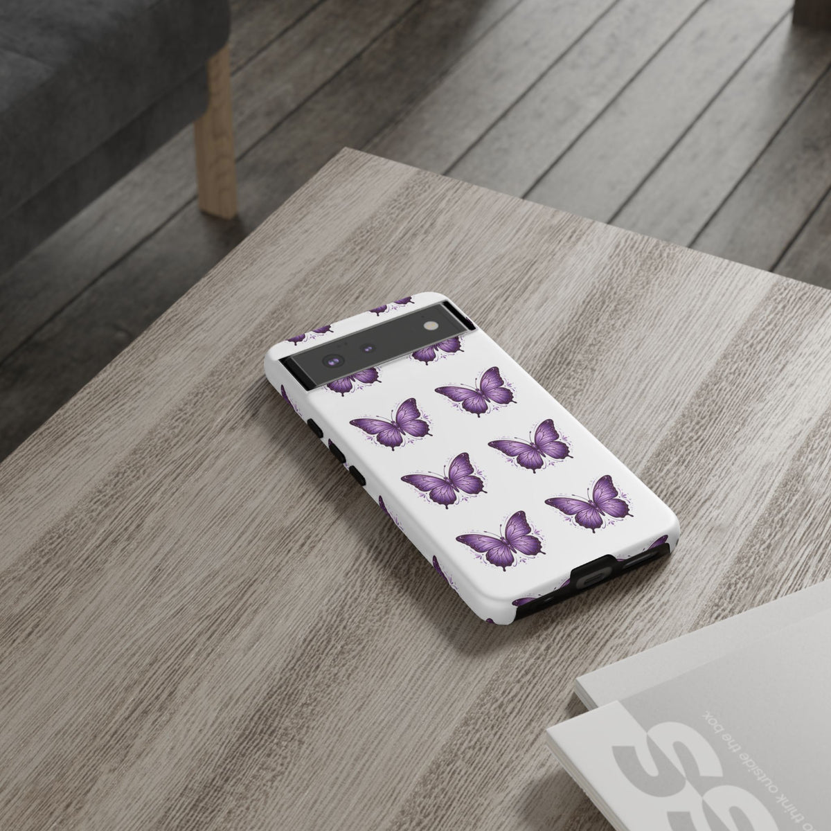 Purple Butterfly Phone Case
