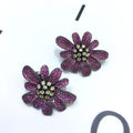 Colorful Flower Earrings Fashion Earrings
