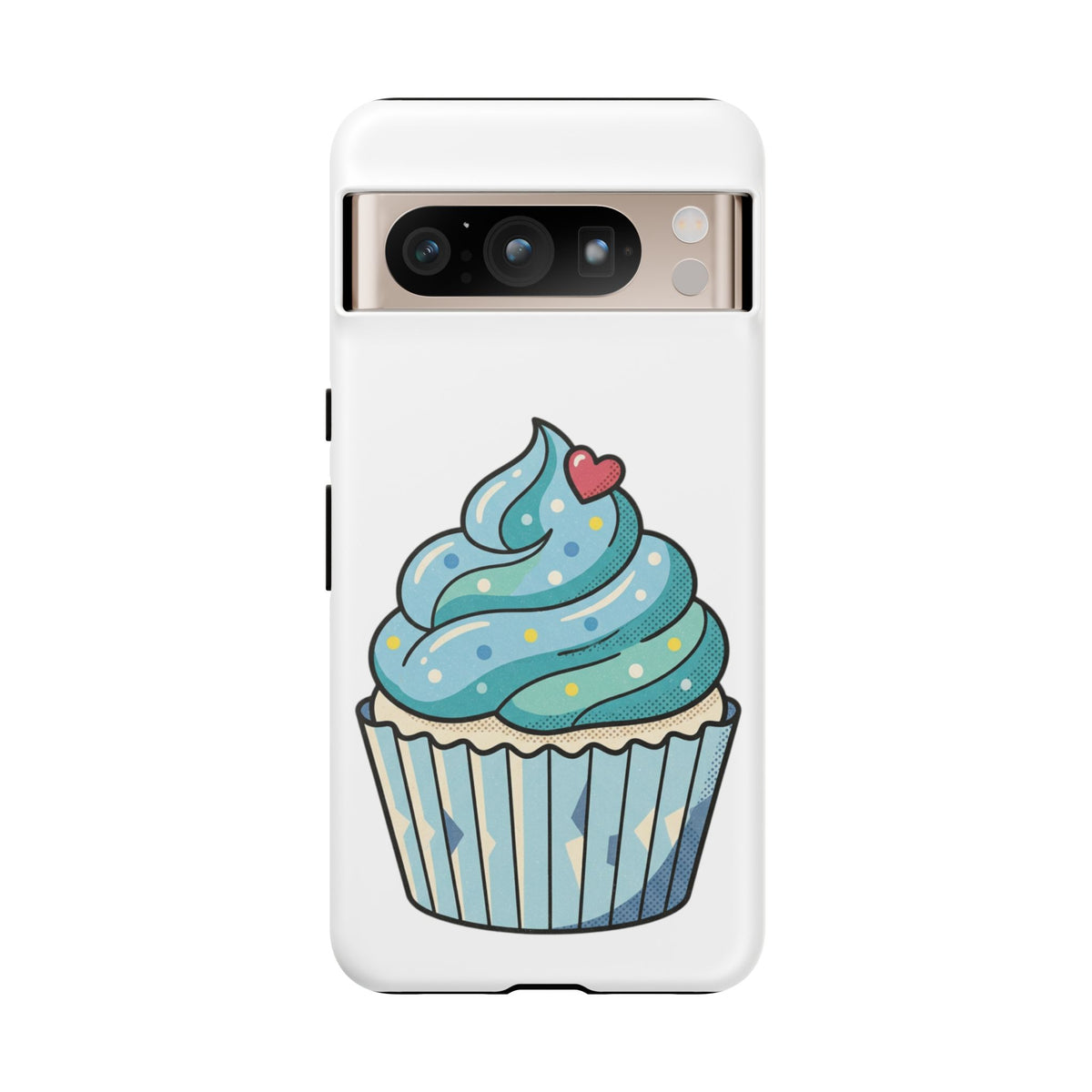 Blue Cupcake Tough Phone Cases
