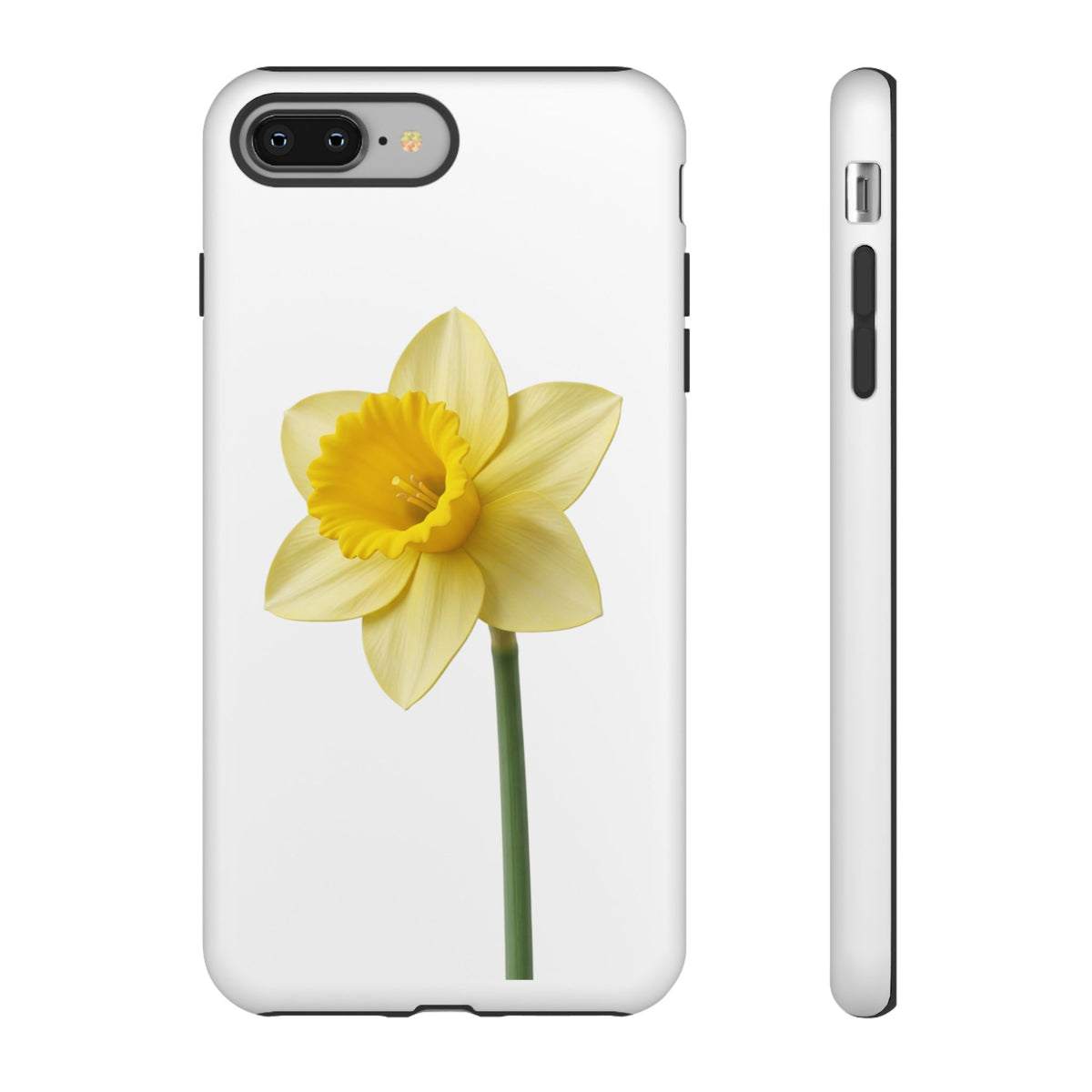 Daffodil Blossom Tough Phone Case — Yellow Spring Floral iPhone Cover