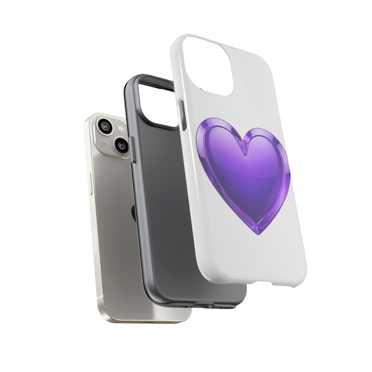 Purple Heart Tough Phone Cases