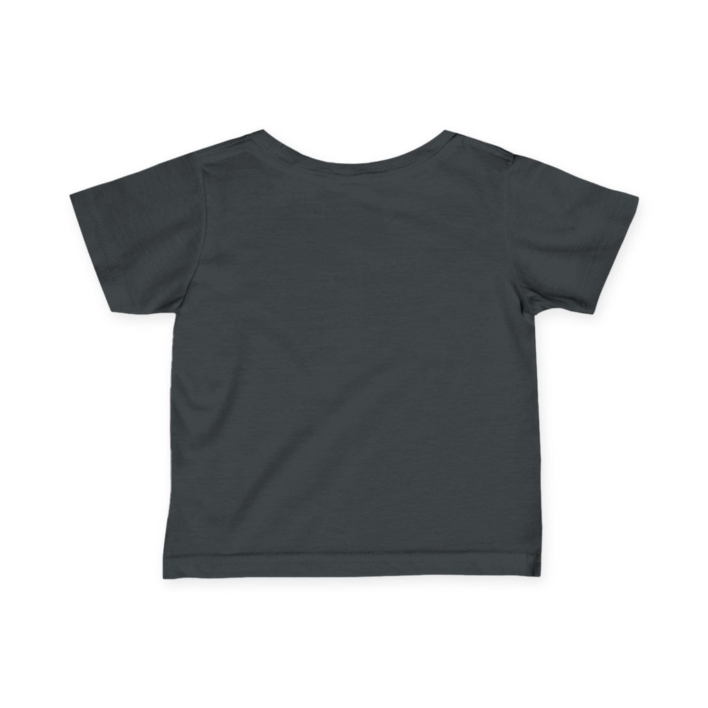 Infant Tee — Rose Gold Glitter Heart Baby T‑Shirt