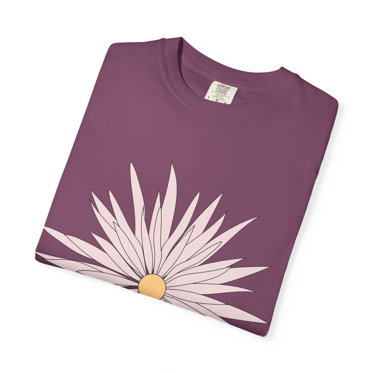 Pink Daisy Graphic T-Shirt