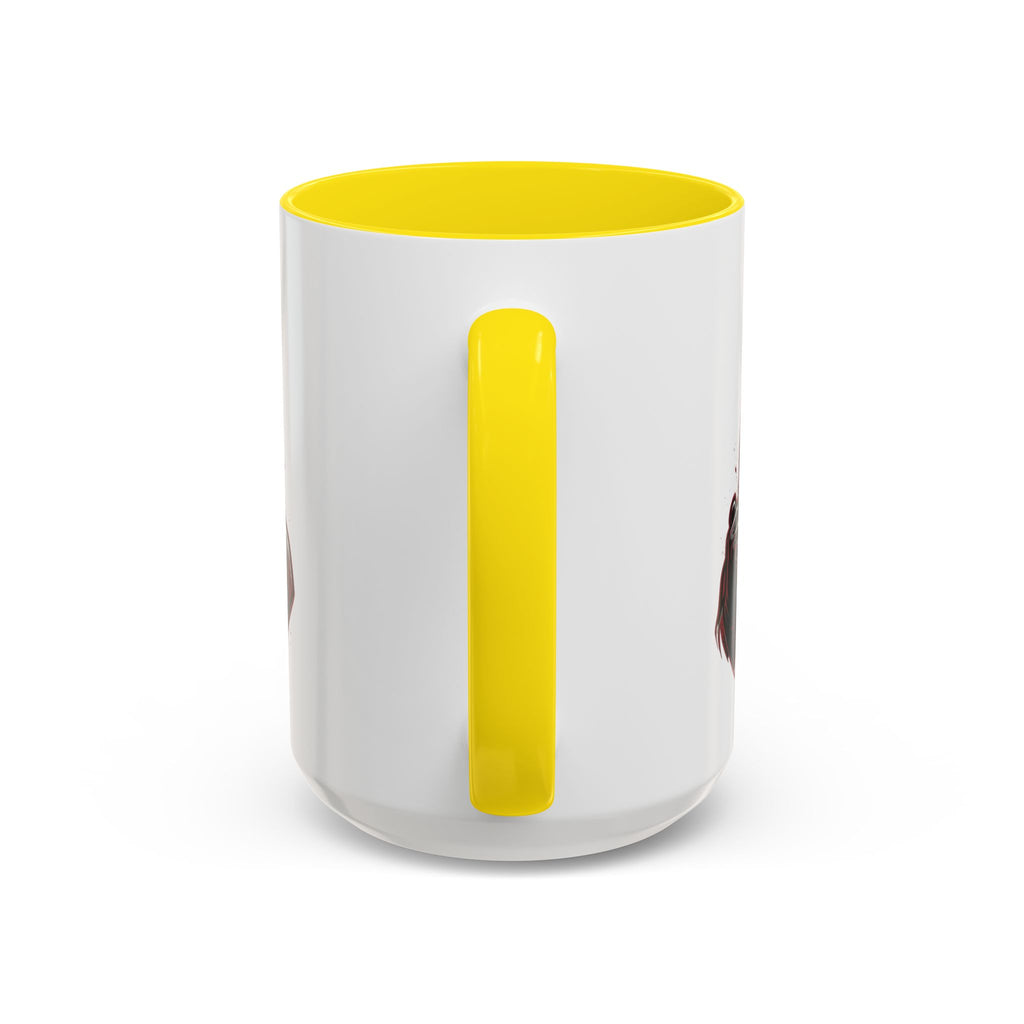 Scream Mask Accent Coffee Mug — Horror Killer Design (11/15oz)