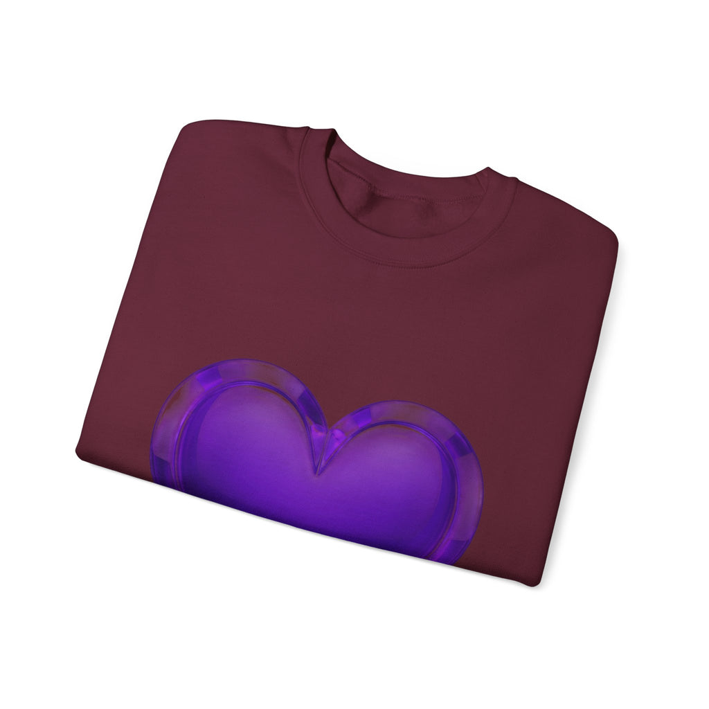 Purple Heart Unisex Heavy Blend™ Crewneck Sweatshirt
