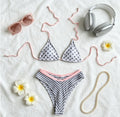 Bikini Set Sexy Two-Piece Swimwear with Triangle Cups