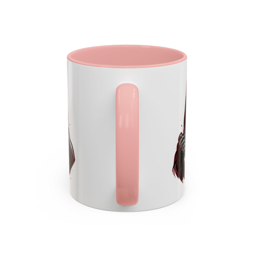 Scream Mask Accent Coffee Mug — Horror Killer Design (11/15oz)