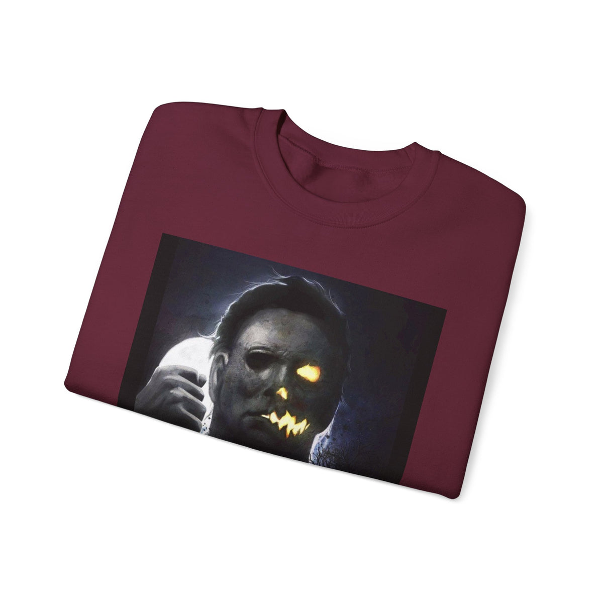 Halloween Michael Myers Mask Crewneck Sweatshirt
