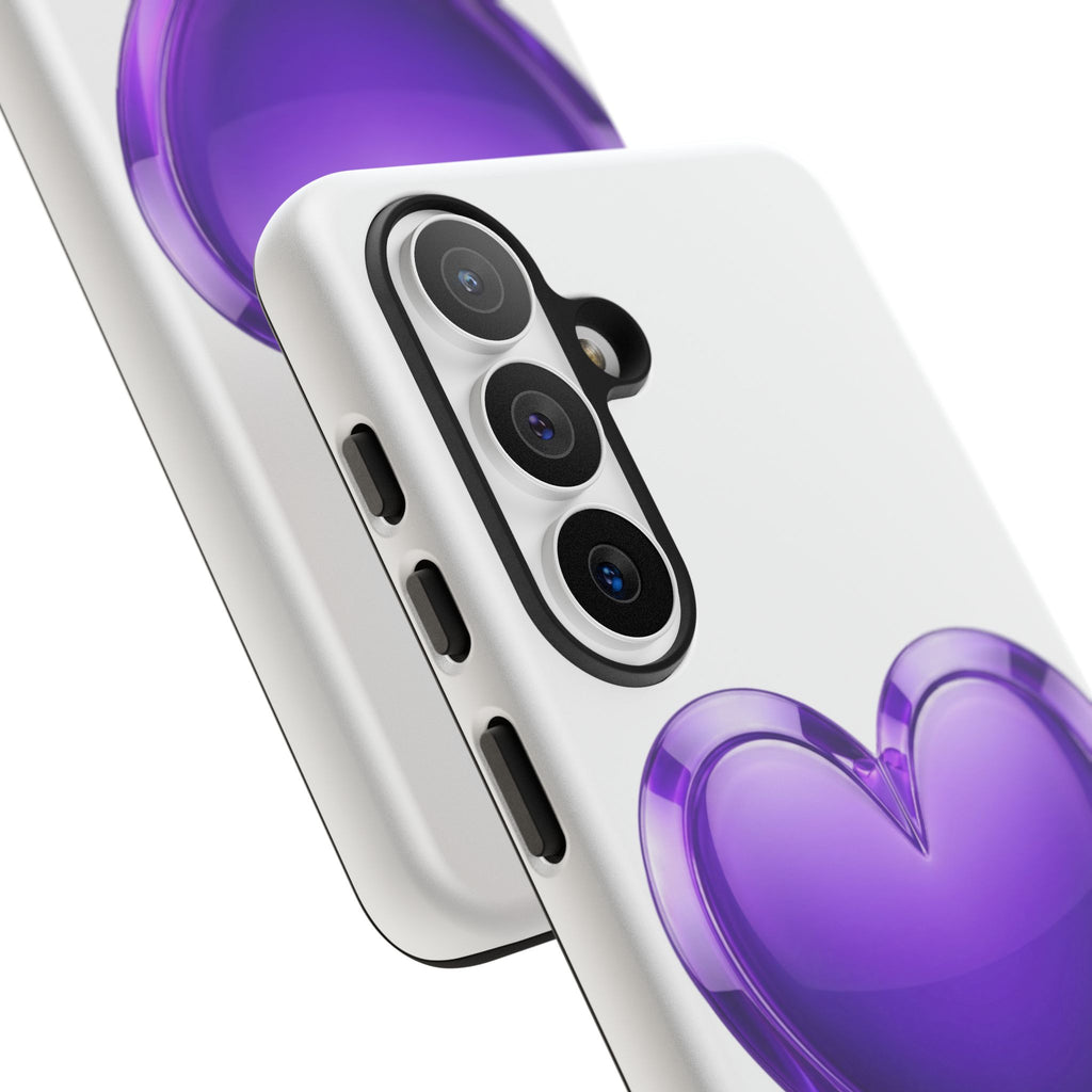 Purple Heart Tough Phone Cases