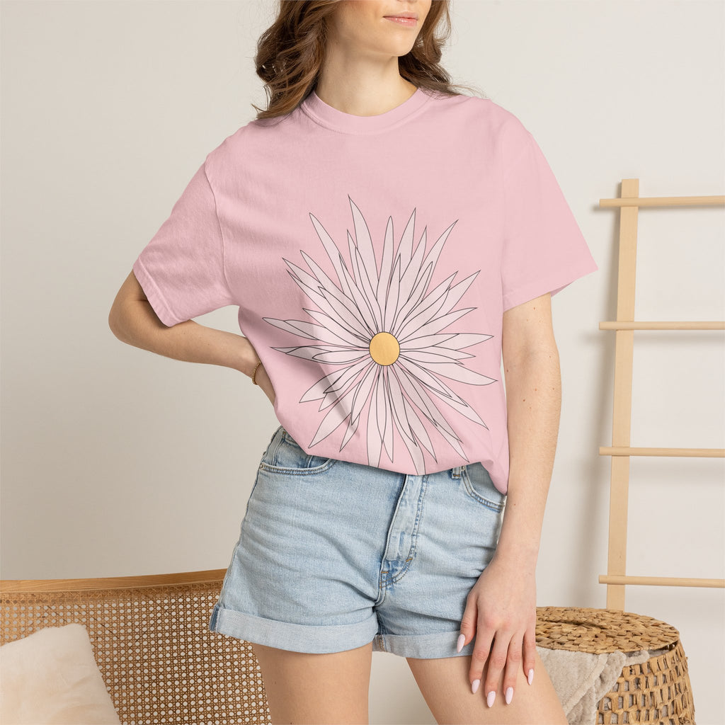 Pink Daisy Graphic T-Shirt