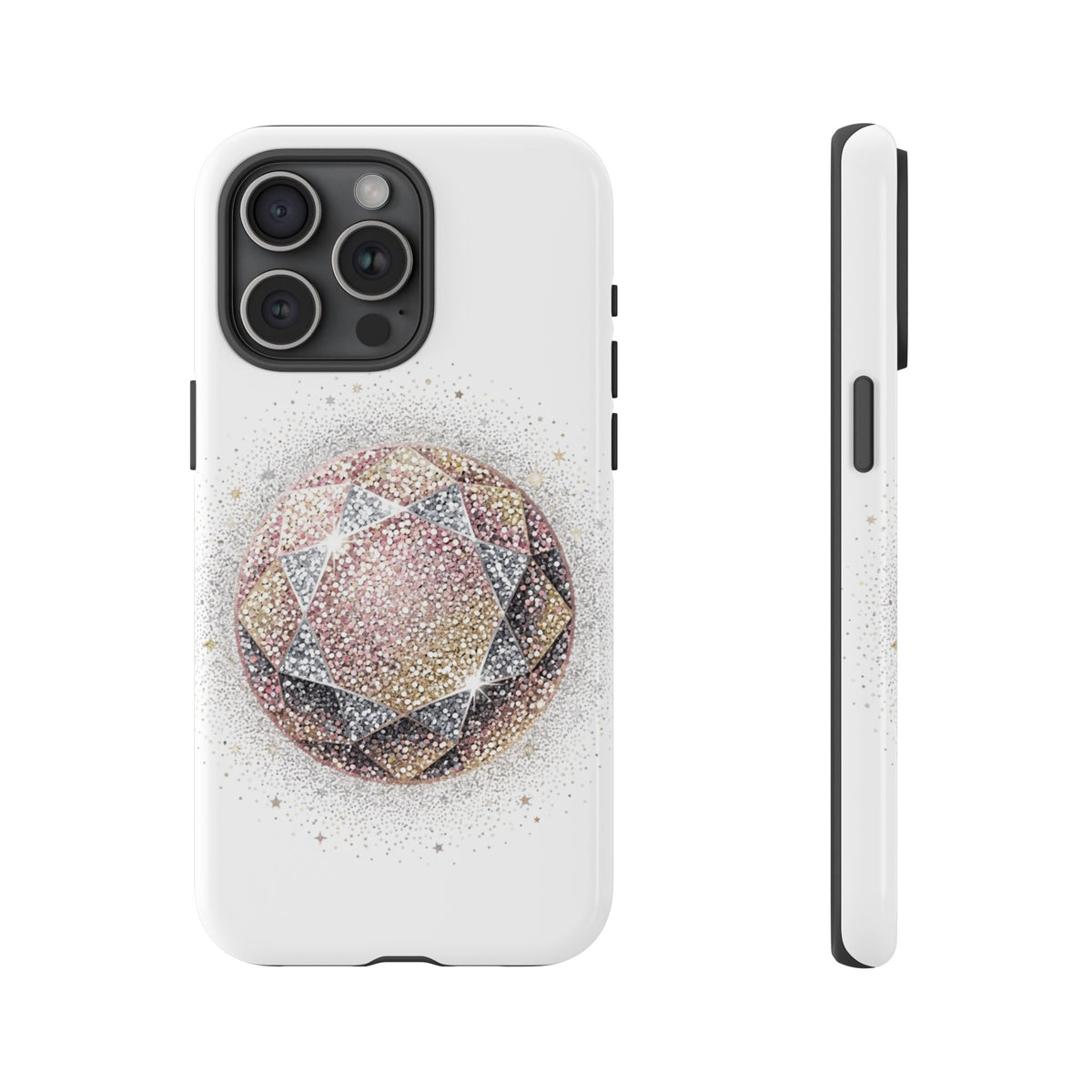 Glittery Tough Phone Cases