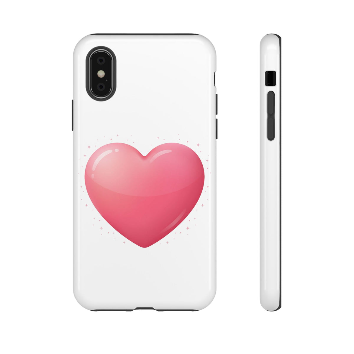 Heart Emoji Tough Case — Cute Pink Heart Phone Case for iPhone & Android