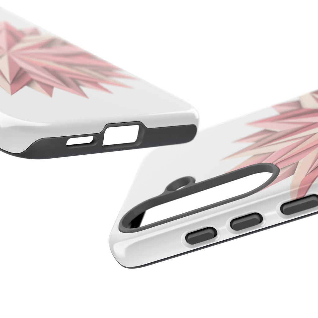 Pink Geometric Star Phone Case — Tough Protective iPhone Cover