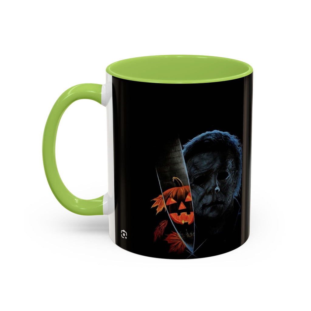 Michael Myers Halloween Coffee Mug — Horror Pumpkin Accent Mug (11/15oz)