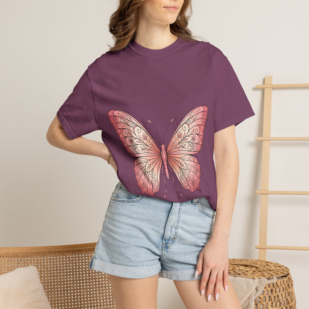 Butterfly Illustration T-Shirt