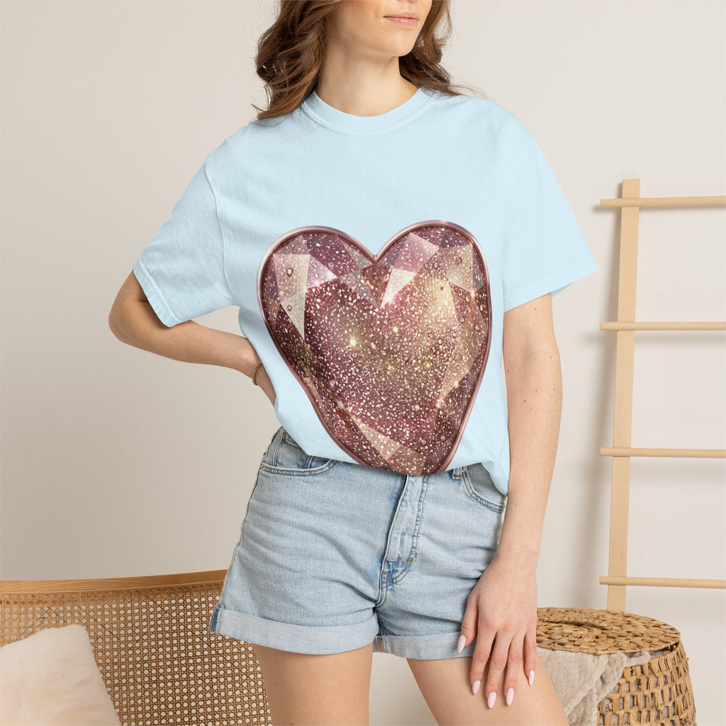 Glitter Gem Heart T-Shirt