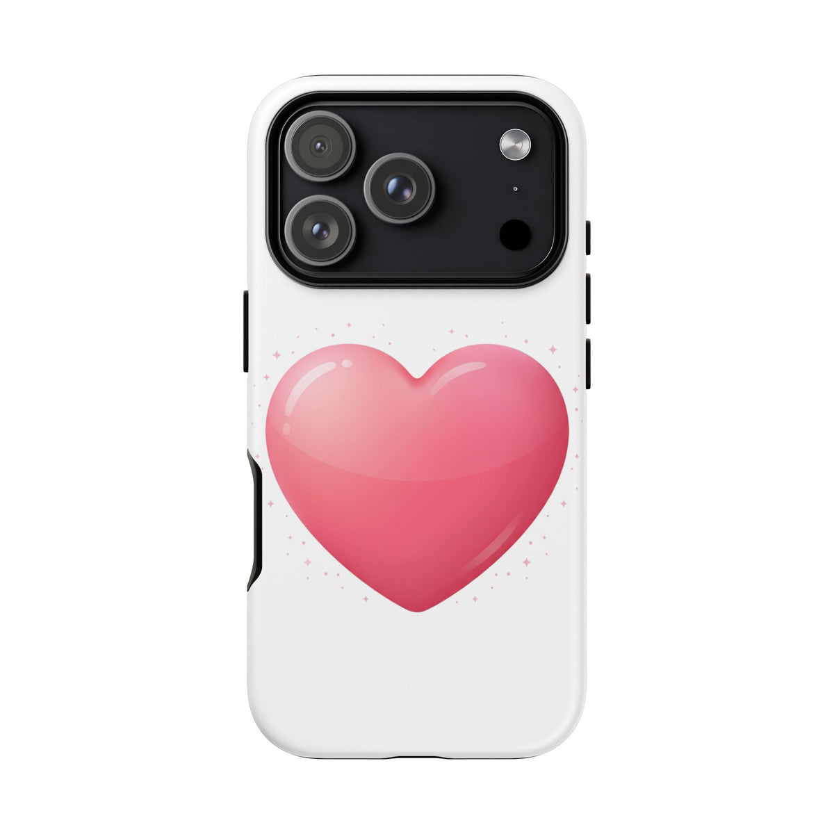 Heart Emoji Tough Case — Cute Pink Heart Phone Case for iPhone & Android