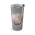 Glittery Grey Tumbler 20oz