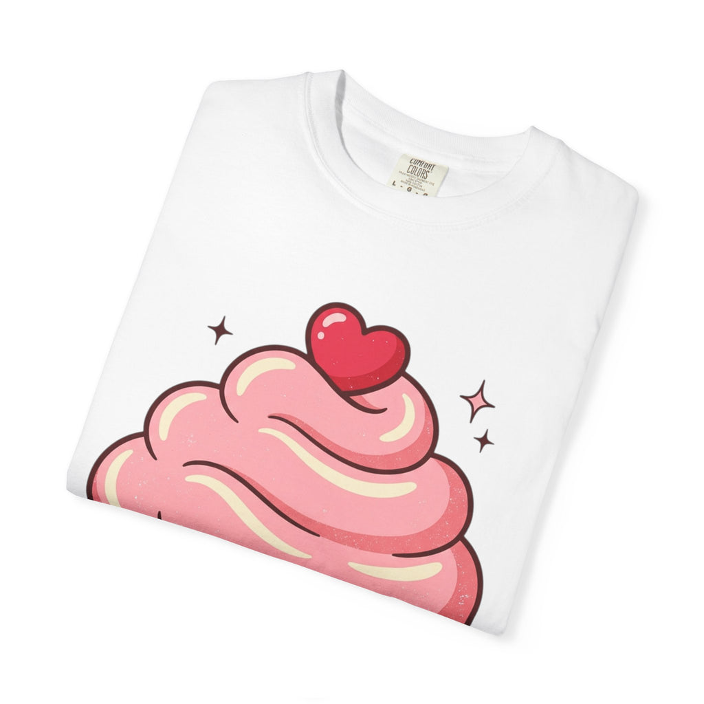 Pink Cupcake Unisex Garment-Dyed T-shirt