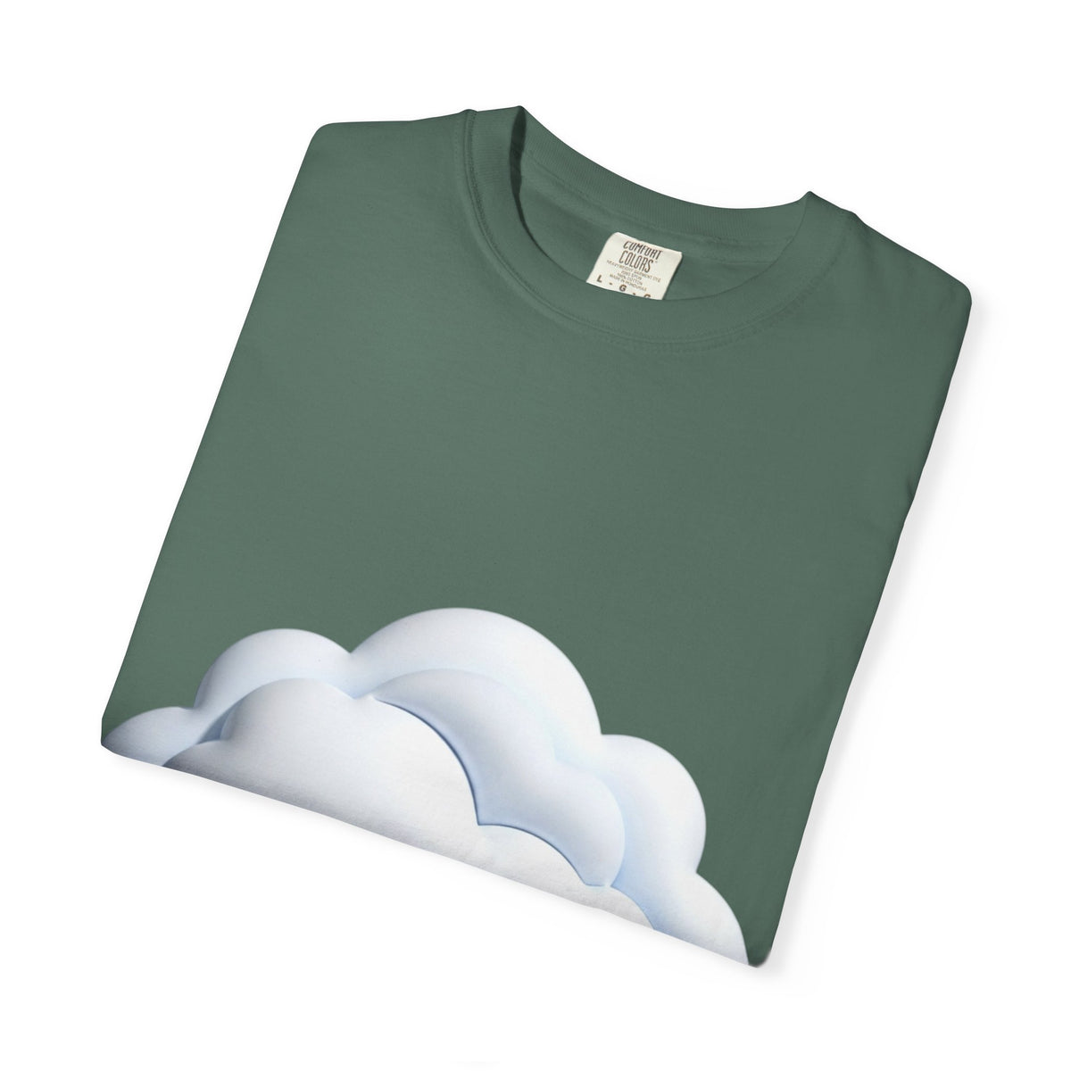 Cloud Graphic T-Shirt — Soft Dreamy Cloud Design