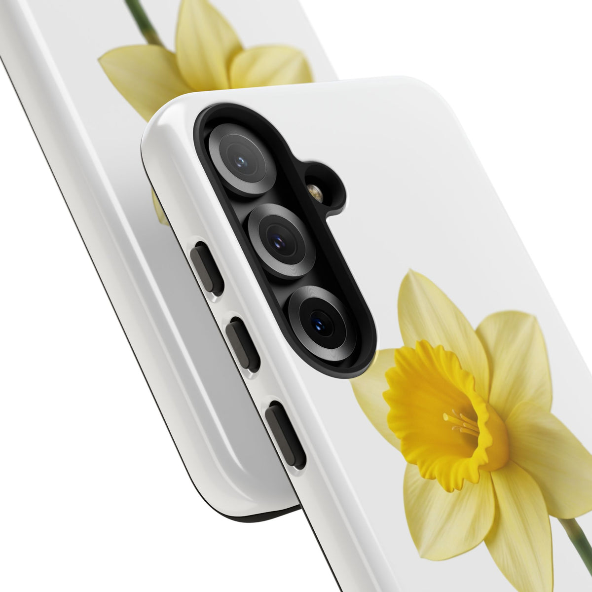 Daffodil Blossom Tough Phone Case — Yellow Spring Floral iPhone Cover