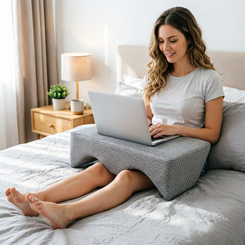 Foam Wedge Pillow Set - Leg Elevation & Back Support for Sleeping, and Pregnancy