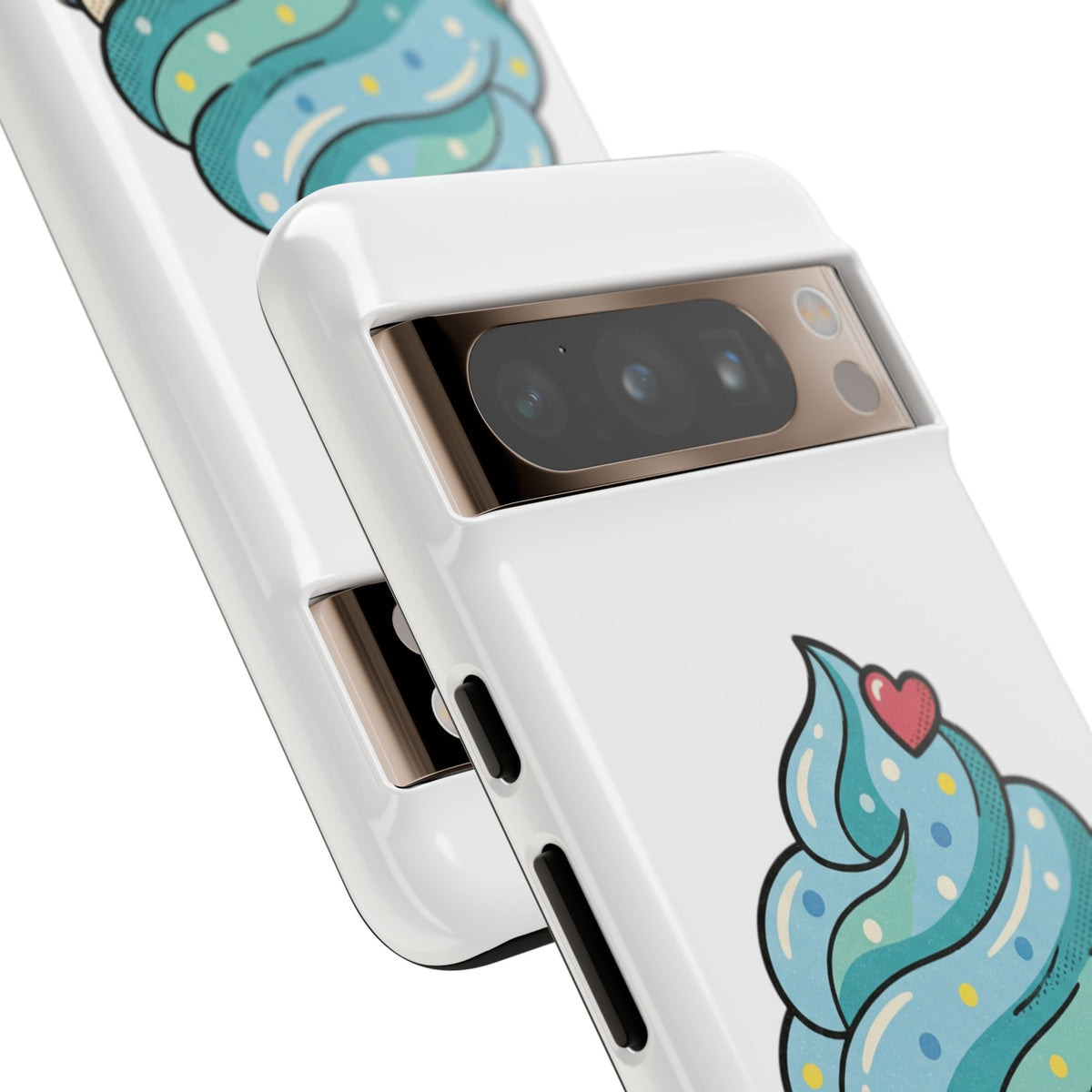 Blue Cupcake Tough Phone Cases