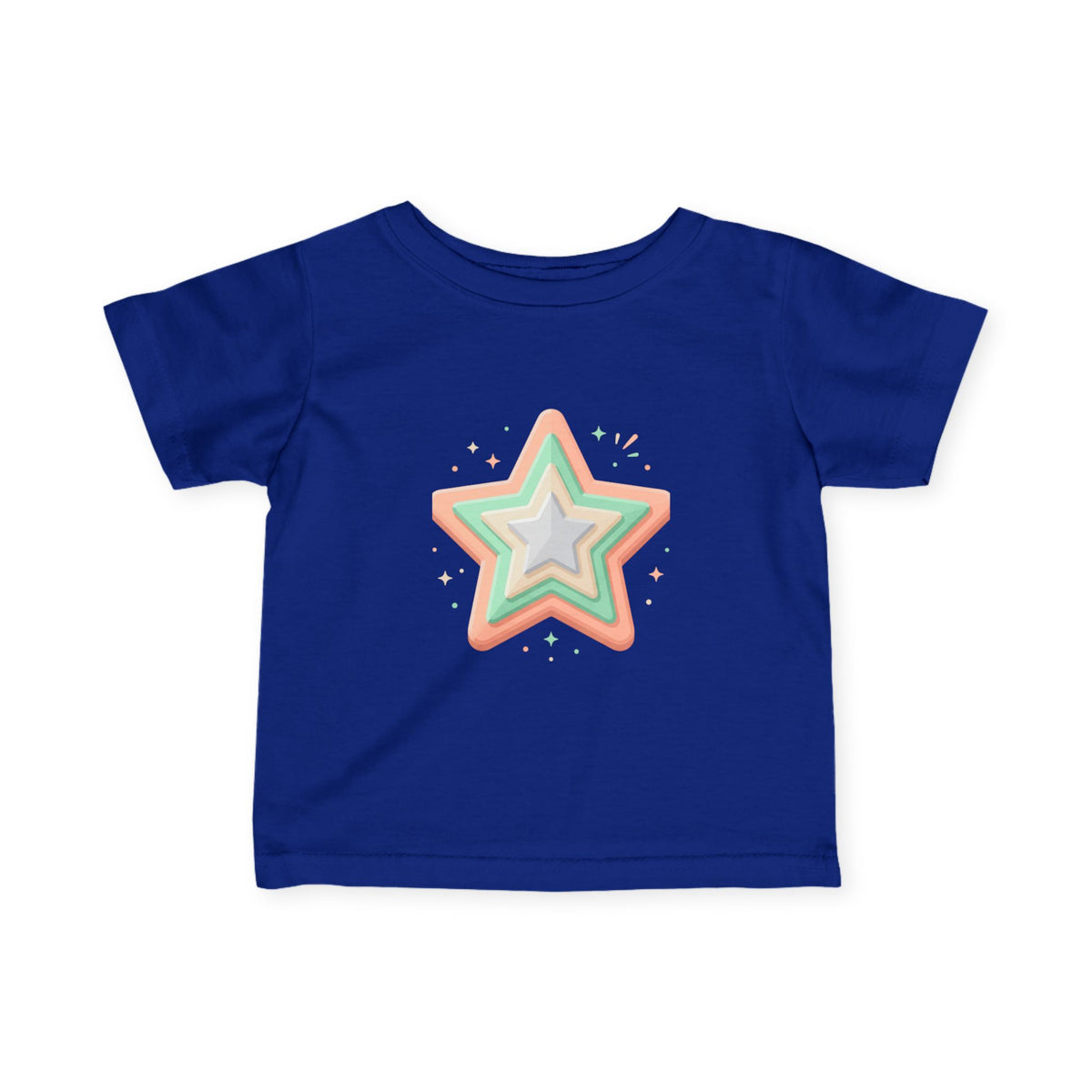 Star Design Infant Fine Jersey Tee