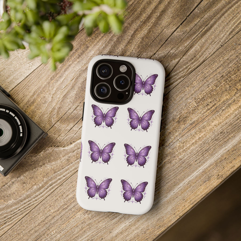Purple Butterfly Phone Case