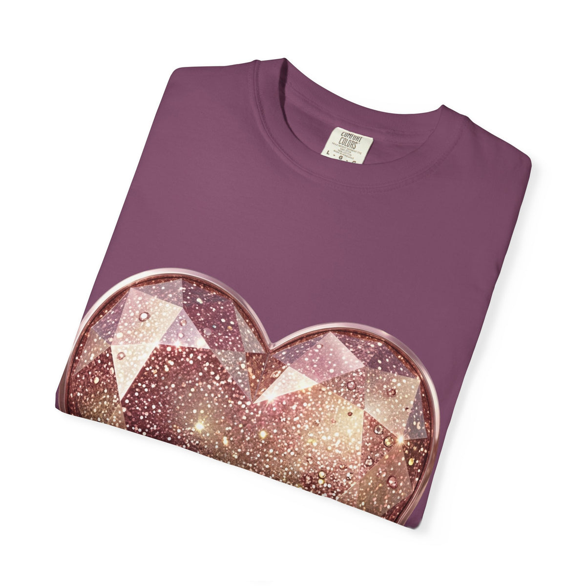 Glitter Gem Heart T-Shirt