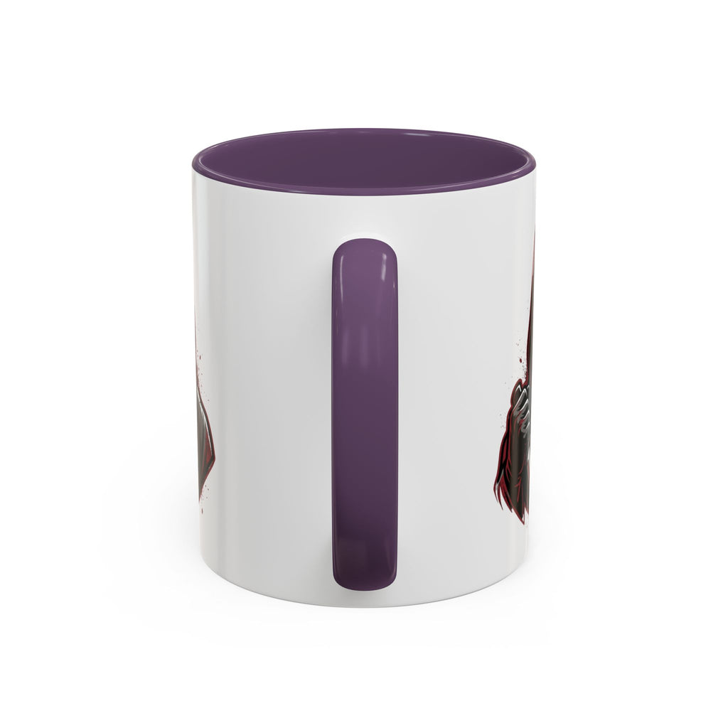 Scream Mask Accent Coffee Mug — Horror Killer Design (11/15oz)