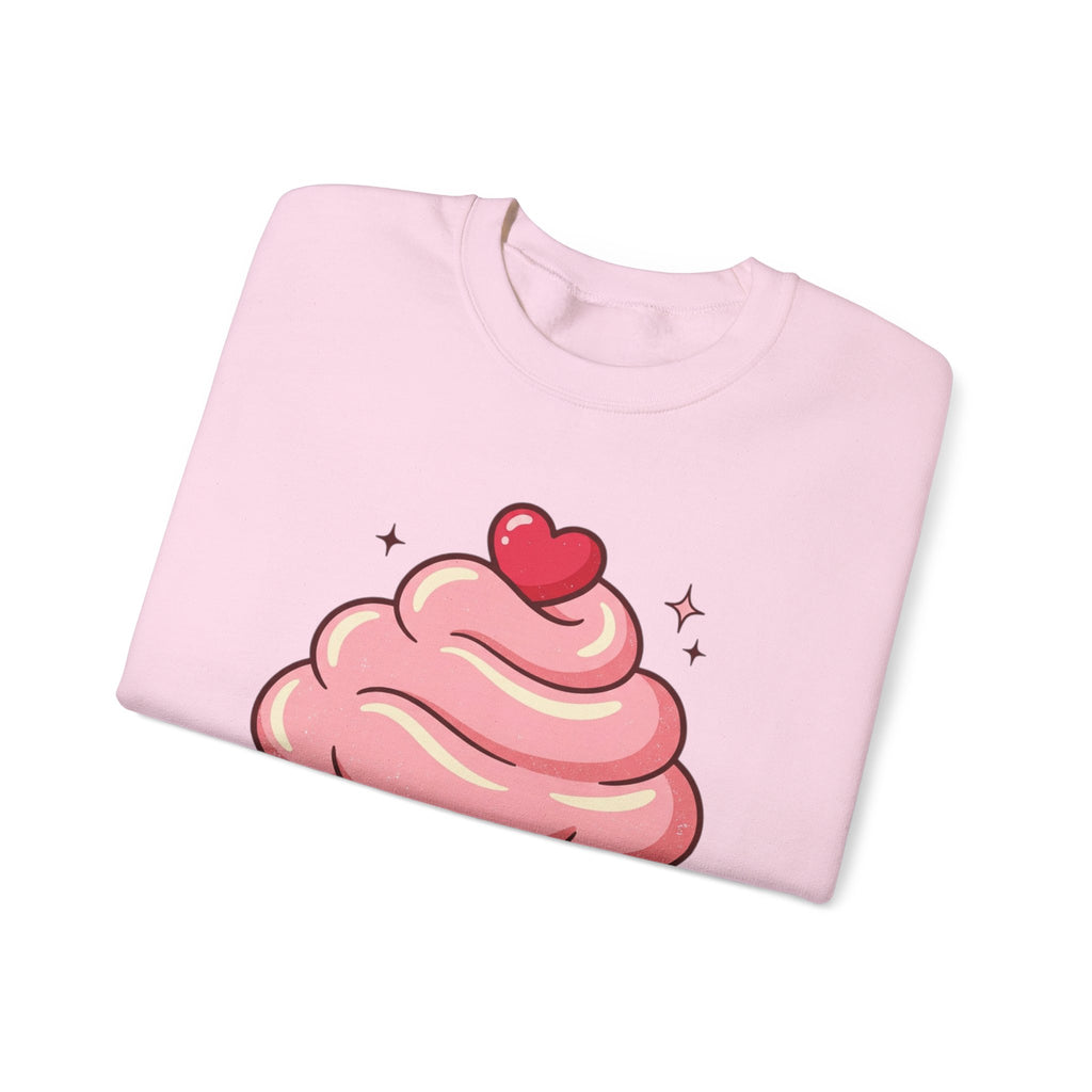 Pink Cupcake Unisex Heavy Blend™ Crewneck Sweatshirt