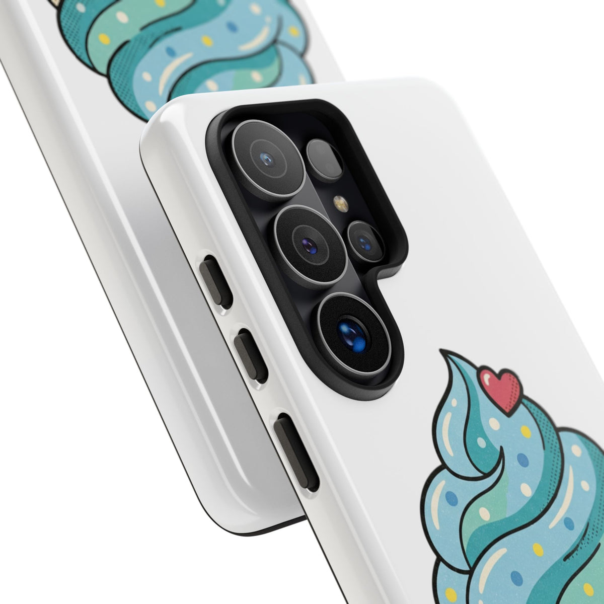 Blue Cupcake Tough Phone Cases