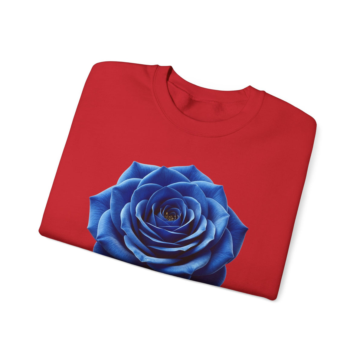 Blue Rose Crewneck Sweatshirt