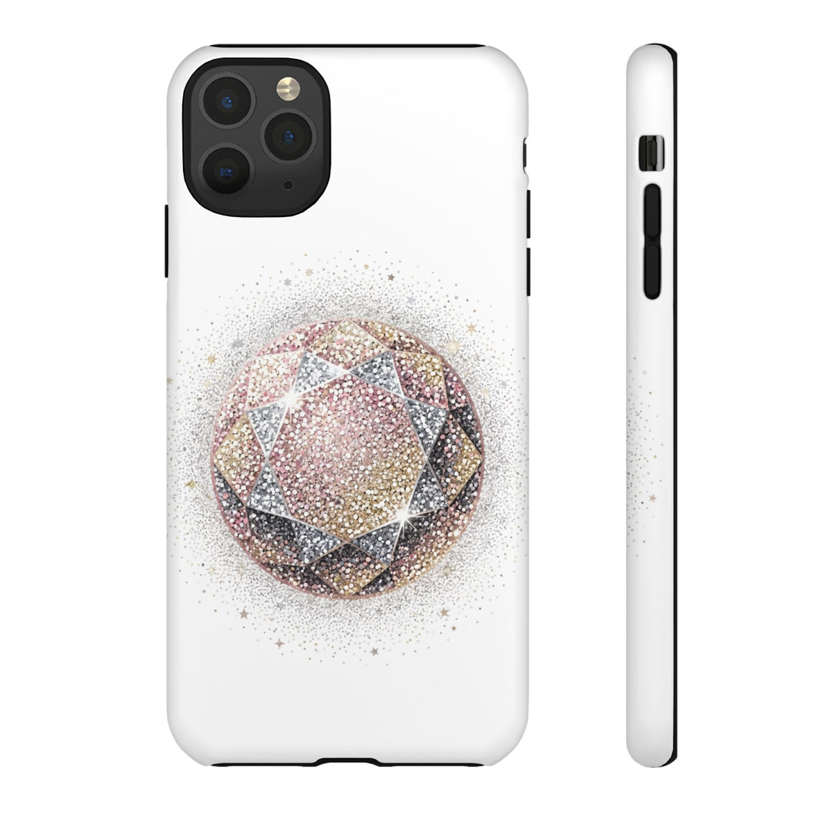 Glittery Tough Phone Cases
