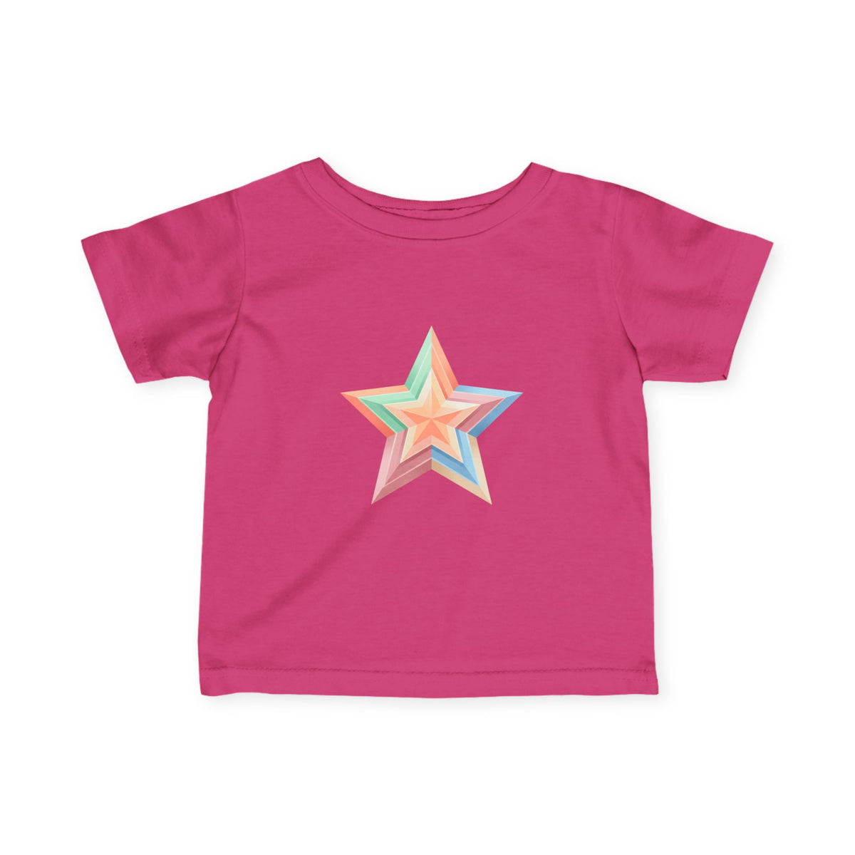 Star Design Infant Fine Jersey Tee
