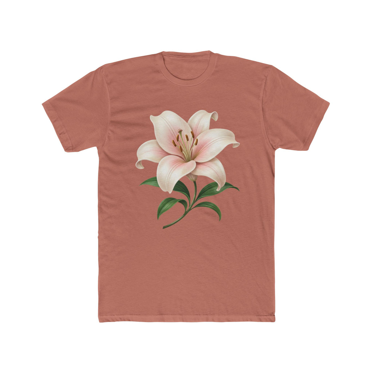 Pink Lily Floral T-Shirt